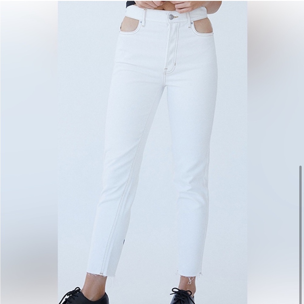 Playboy Pants | Playboy by Pacsun Slim High Waist Cut Out Jean | Size: 24